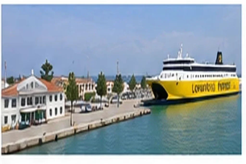 ميناء الركاب والمركبات Levante Ferries في كيليني، اليونان