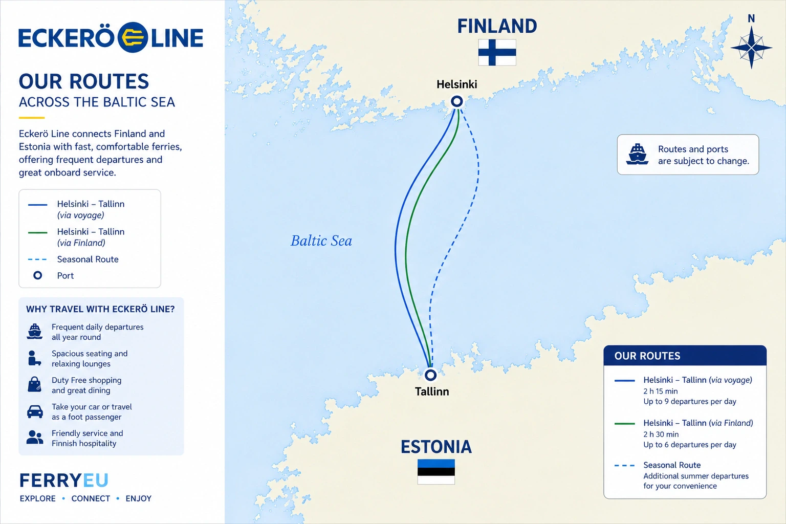 خريطة طريق Eckerö Line